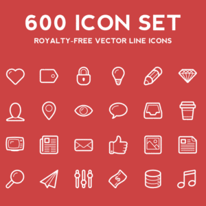 600 Icon Set